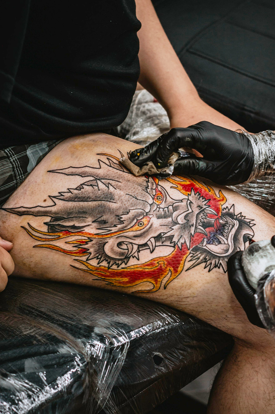 Custom tattoo work by Hannah Templeton 3