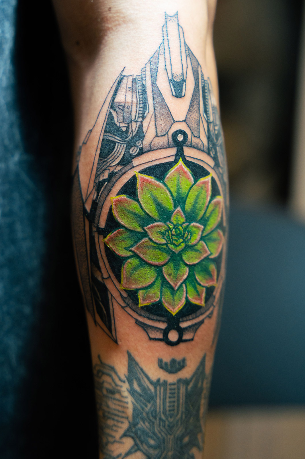 Custom tattoo work by Hannah Templeton 4
