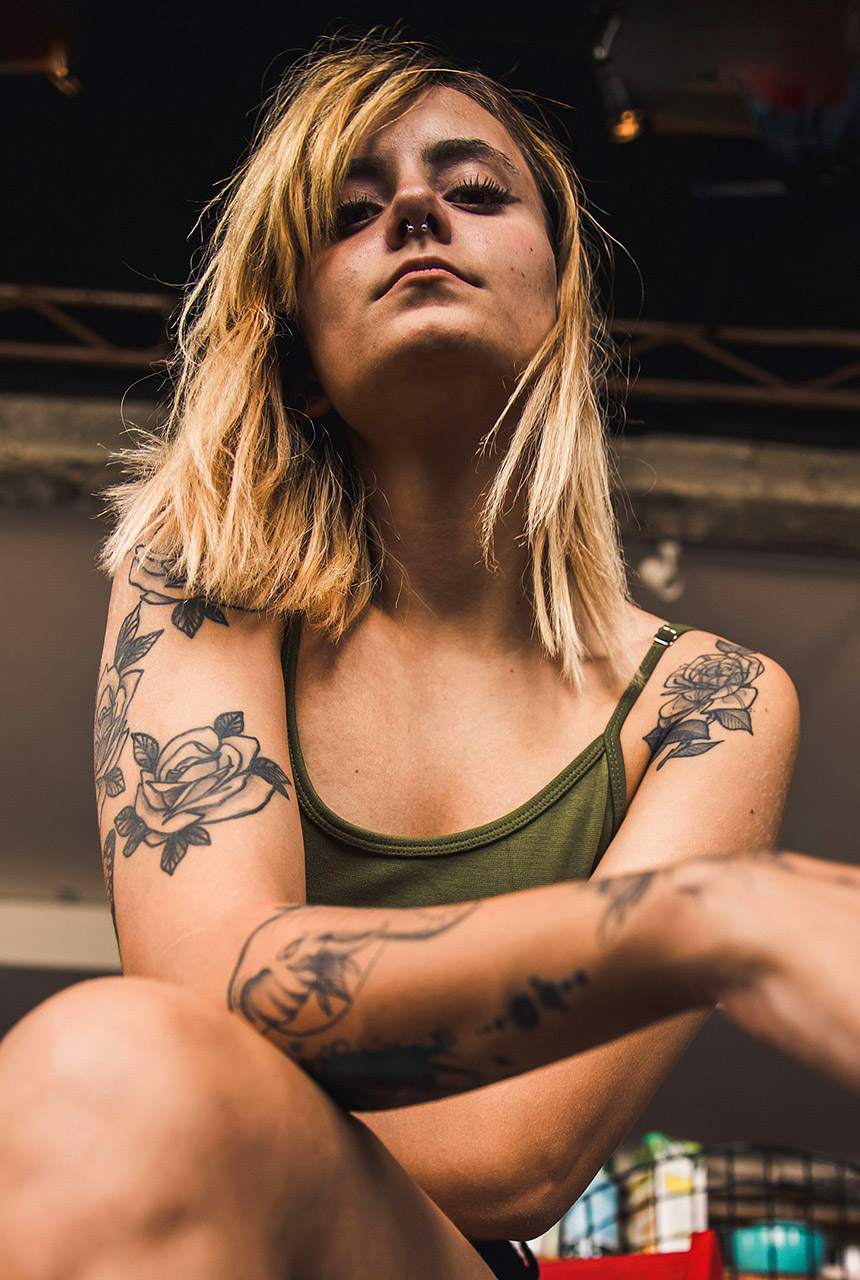 Hannah Templeton, tattoo artist and owner